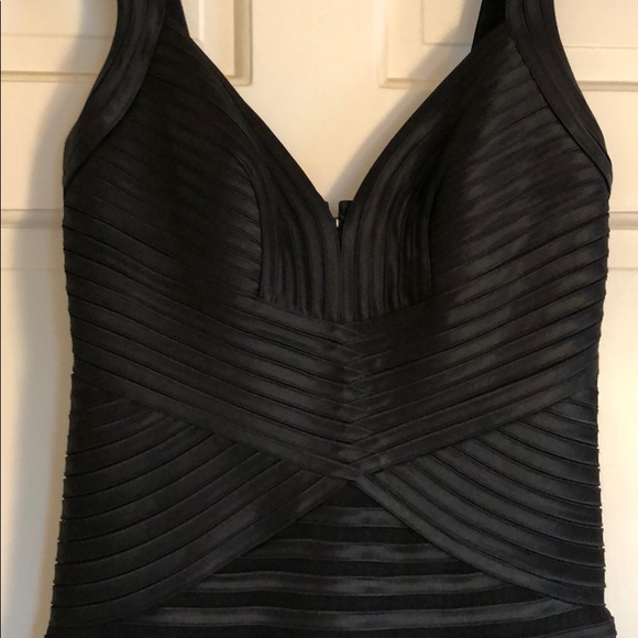 BCBG Dresses & Skirts - COPY - Stunning jet black BCBG evening gown